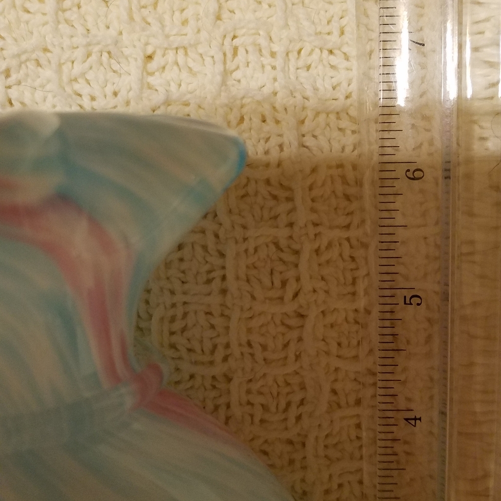 Beautiful colorfull unique glass vase Please go to my page and see other items - Picture 15 of 17